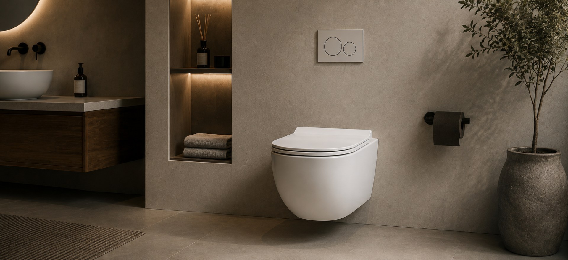 Wall-Hung Italian Toilet Fresco