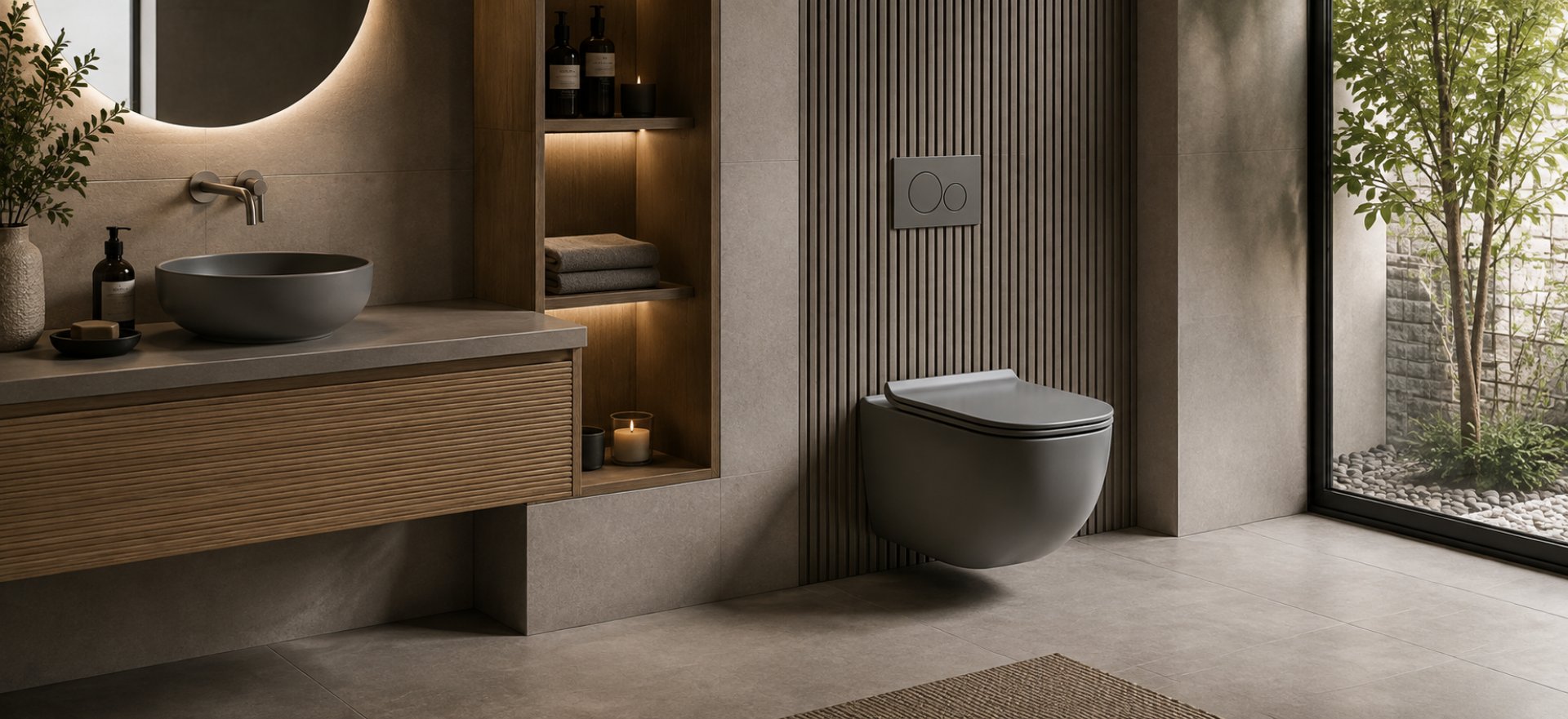 Wall-Hung Italian Toilet Fresco