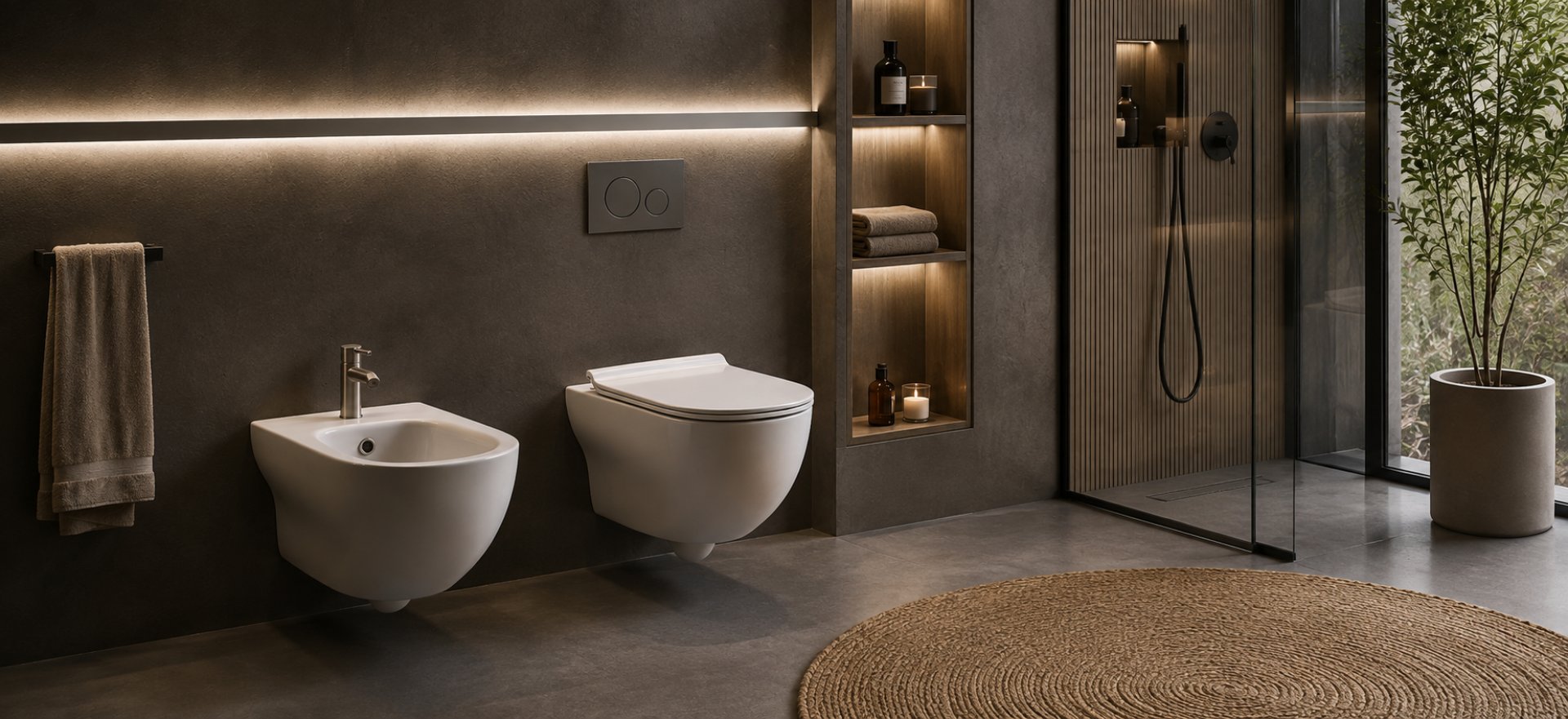 Wall-Hung Italian Toilet Pure 