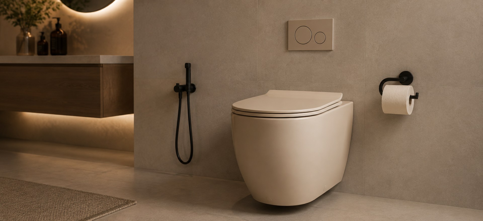 Freestanding Italian Toilet Float