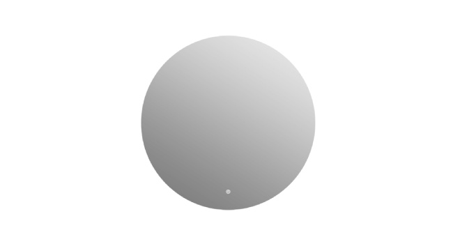 MOON 48" Contemporary Round Mirror With Integrated Lighting